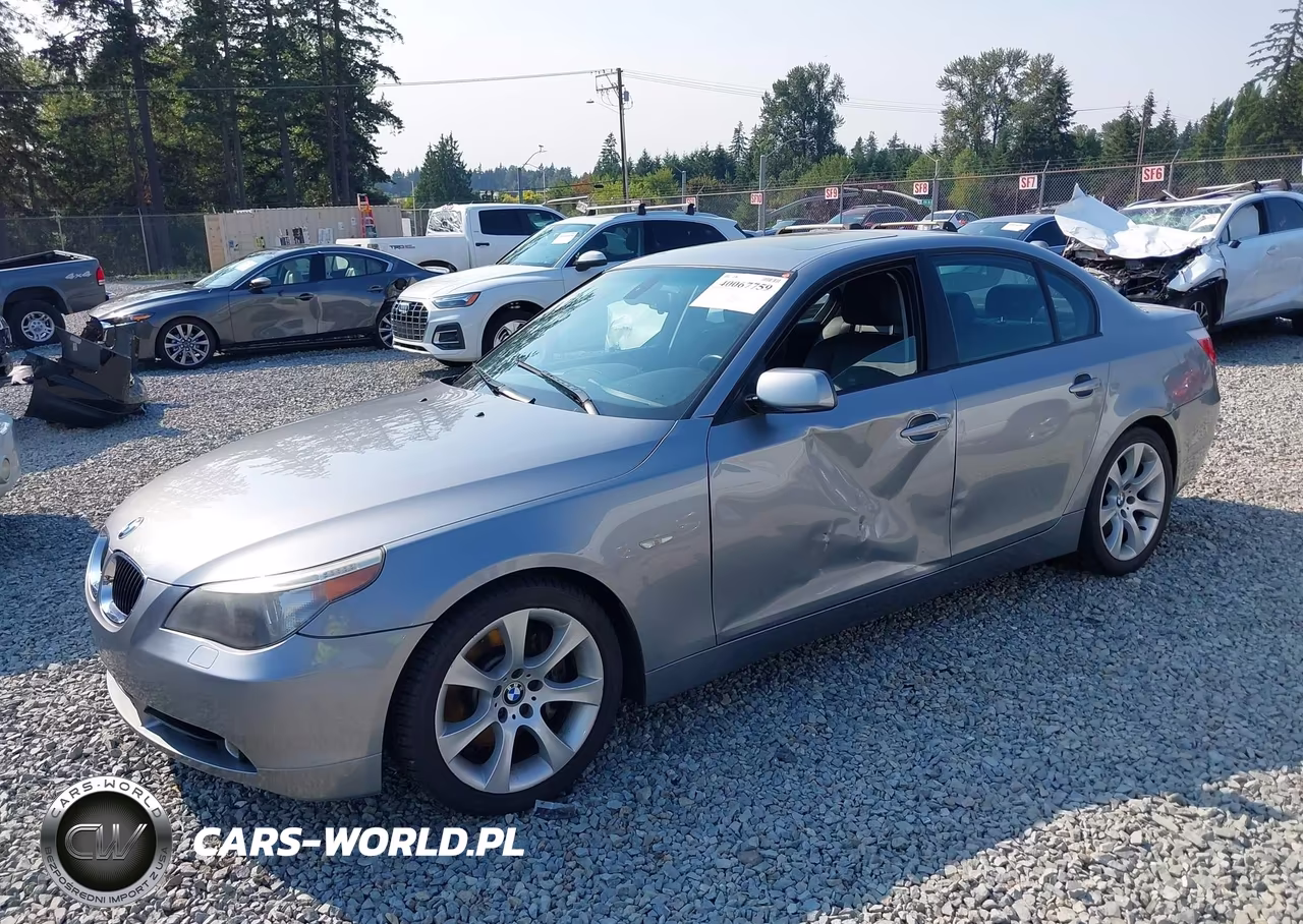 2004 BMW 545I VIN:WBANB33574B087072 - 2