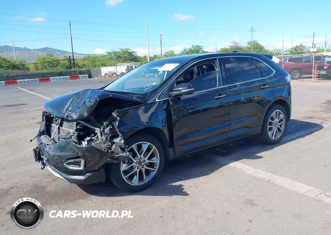 2015 Ford Edge Titanium VIN:2FMTK3K85FBB59062 - 2