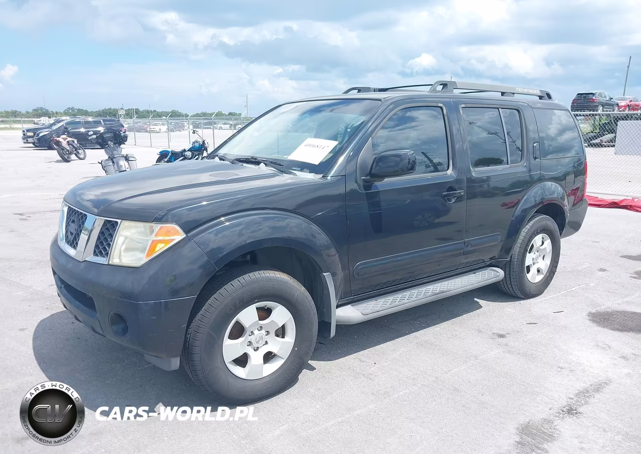 2006 Nissan Pathfinder Se VIN:5N1AR18U86C611498 - 2