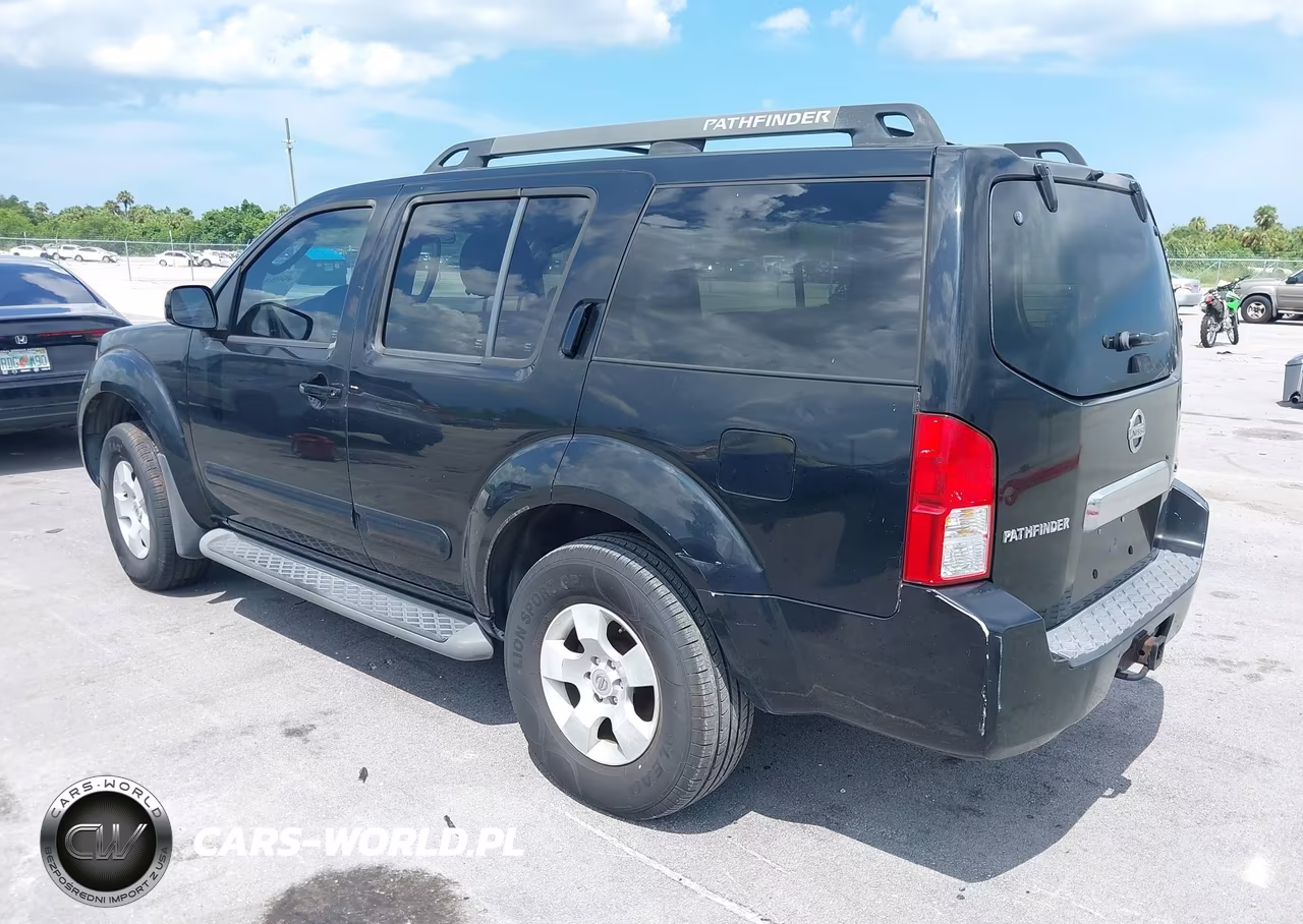 2006 Nissan Pathfinder Se VIN:5N1AR18U86C611498 - 3