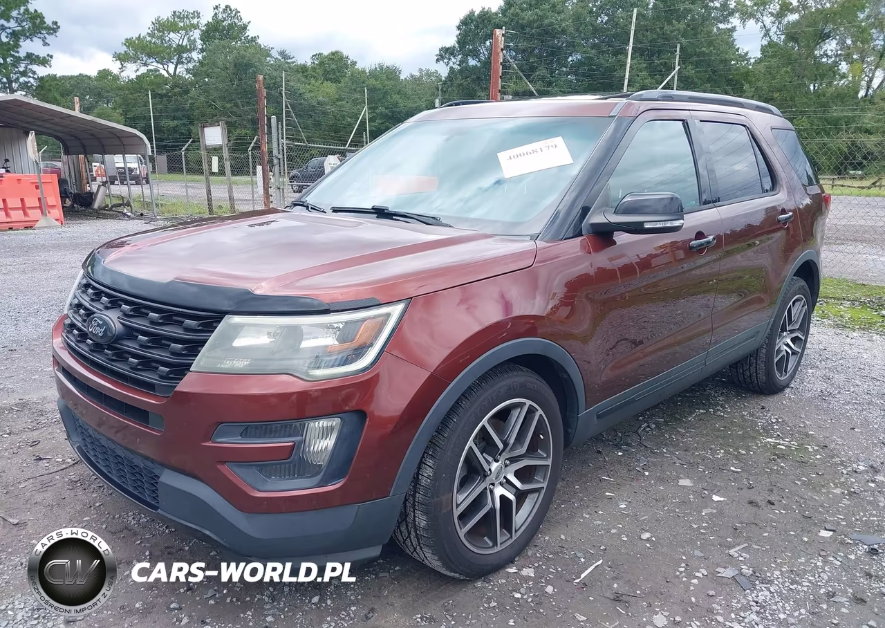 2016 Ford Explorer Sport VIN:1FM5K8GT5GGB02521 - 2
