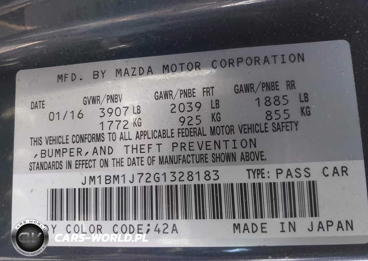 2016 Mazda Mazda3 I Sport VIN:JM1BM1J72G1328183 - 9