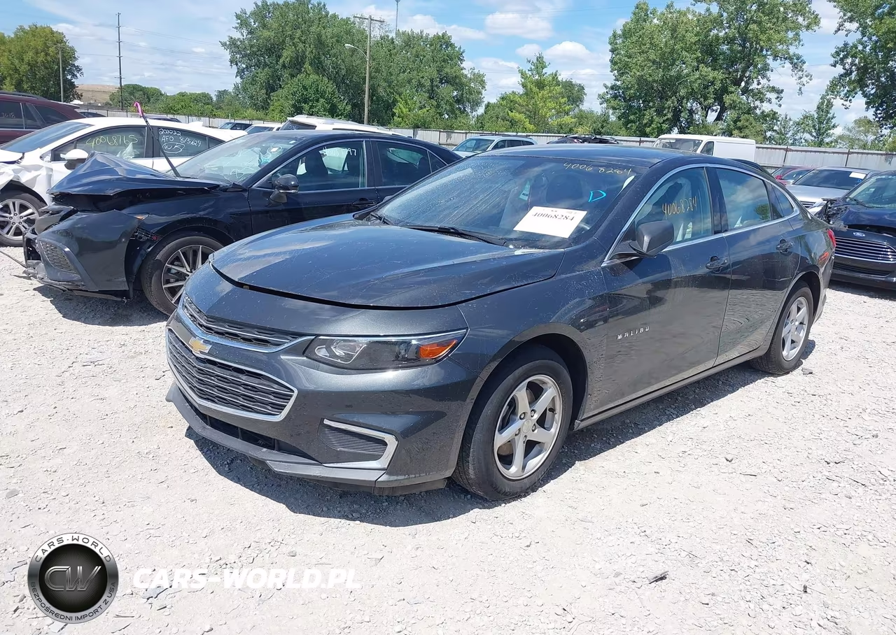 2017 Chevrolet Malibu Ls VIN:1G1ZB5ST2HF161991 - 2