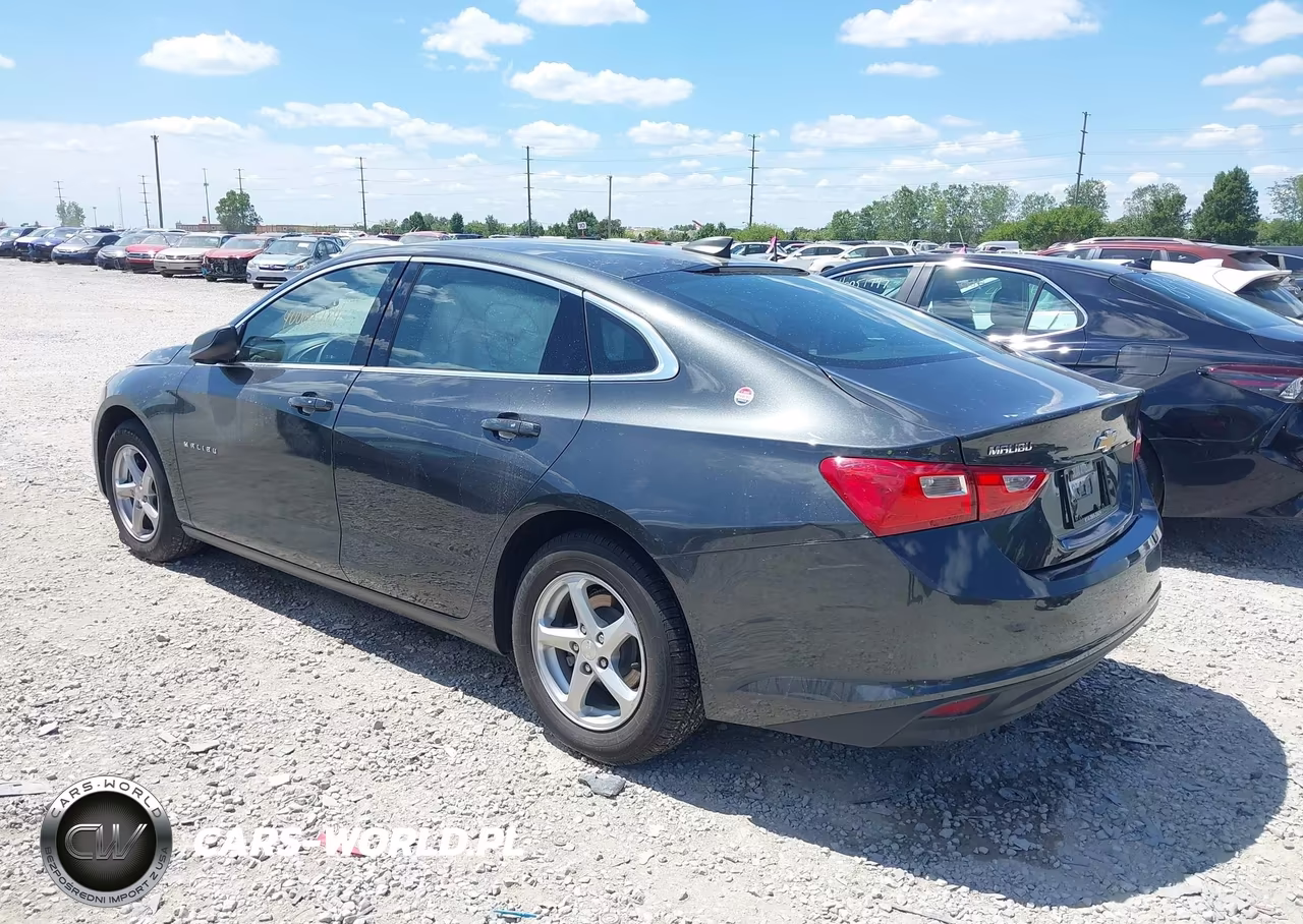 2017 Chevrolet Malibu Ls VIN:1G1ZB5ST2HF161991 - 3