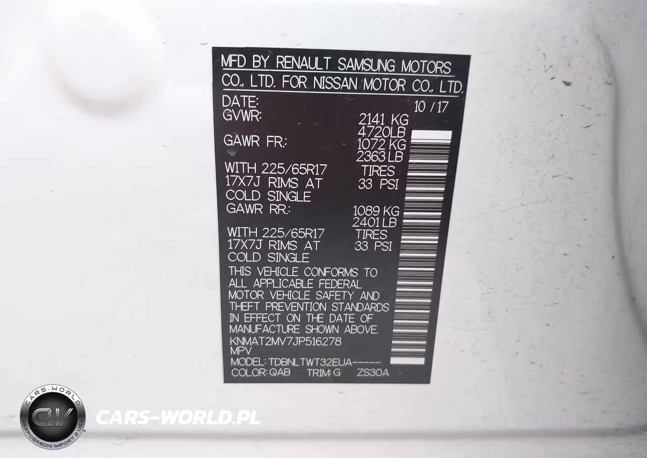 2018 Nissan Rogue Sv VIN:KNMAT2MV7JP516278 - 9