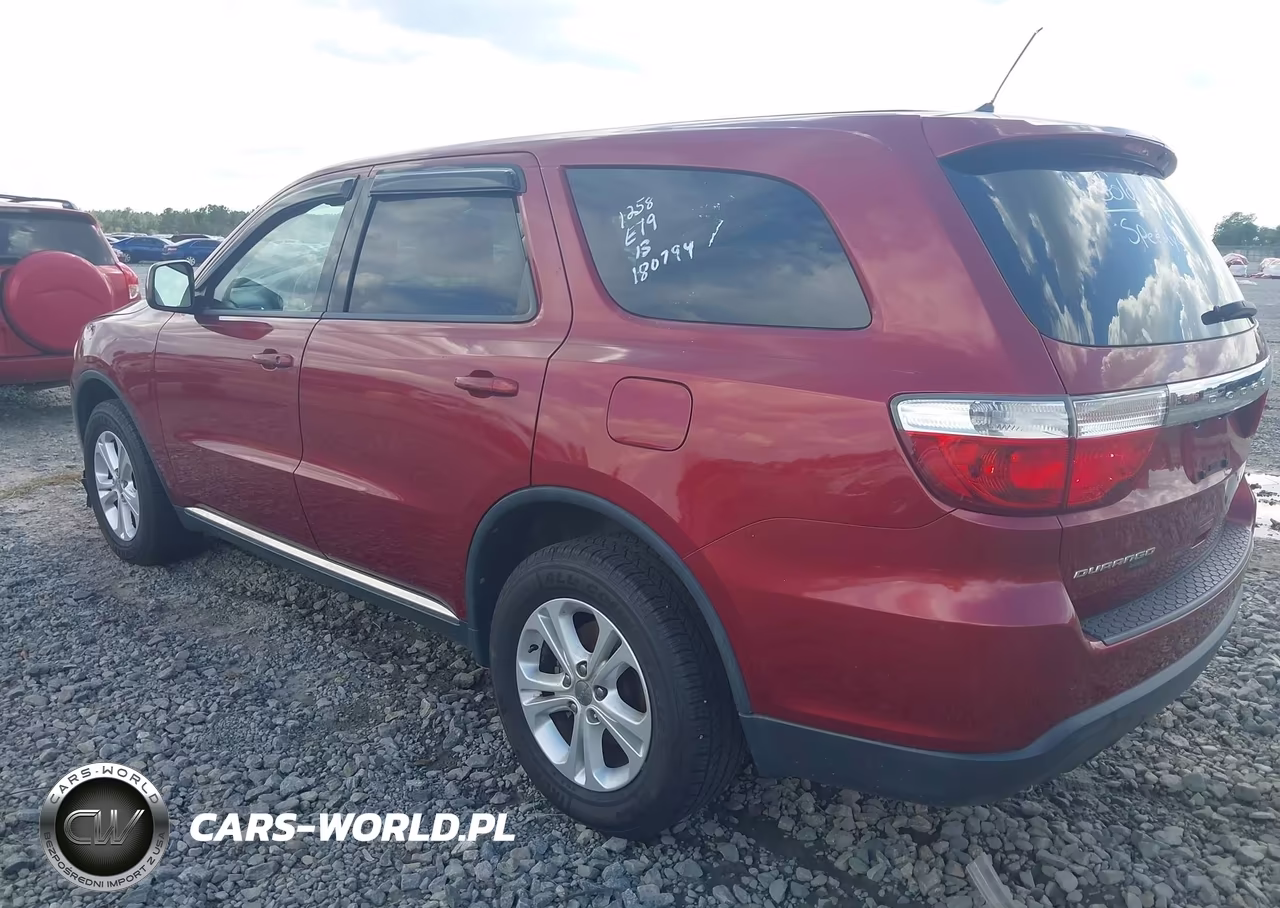 2013 Dodge Durango Sxt VIN:1C4RDHAG7DC659655 - 3