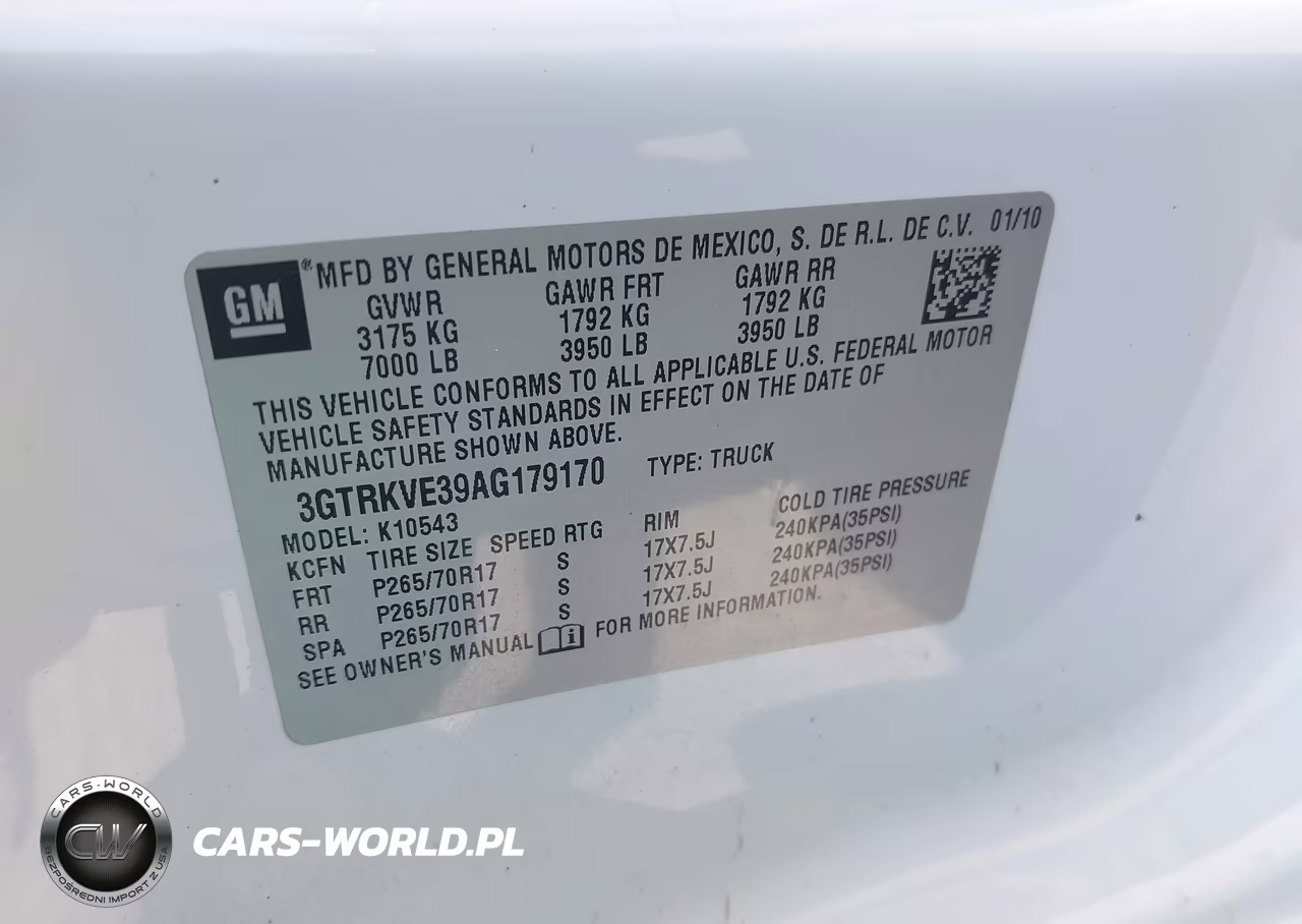 2010 GMC Sierra 1500 Sle VIN:3GTRKVE39AG179170 - 9