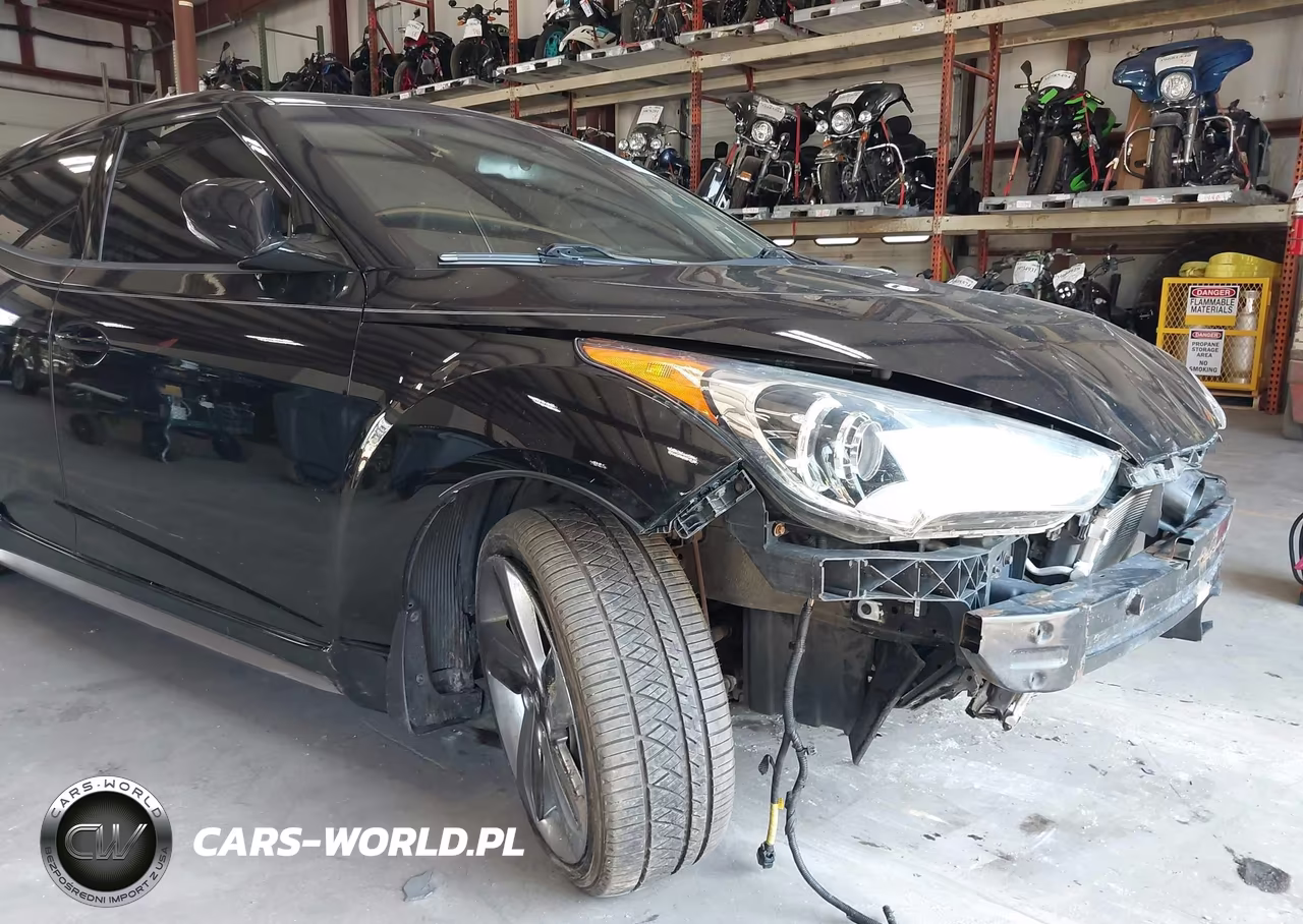 2014 Hyundai Veloster Turbo W-Black VIN:KMHTC6AEXEU207363 - 12