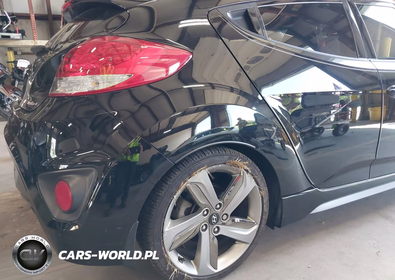 2014 Hyundai Veloster Turbo W-Black VIN:KMHTC6AEXEU207363 - 13