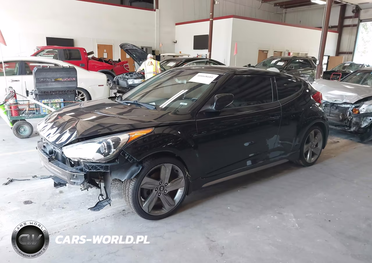 2014 Hyundai Veloster Turbo W-Black VIN:KMHTC6AEXEU207363 - 2