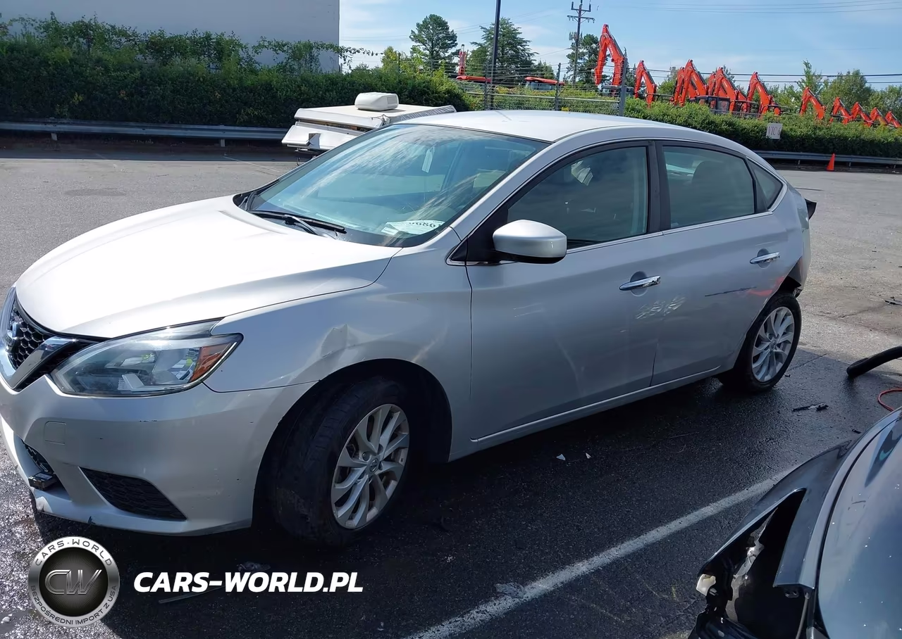 2019 Nissan Sentra Sv VIN:3N1AB7APXKY314835 - 2