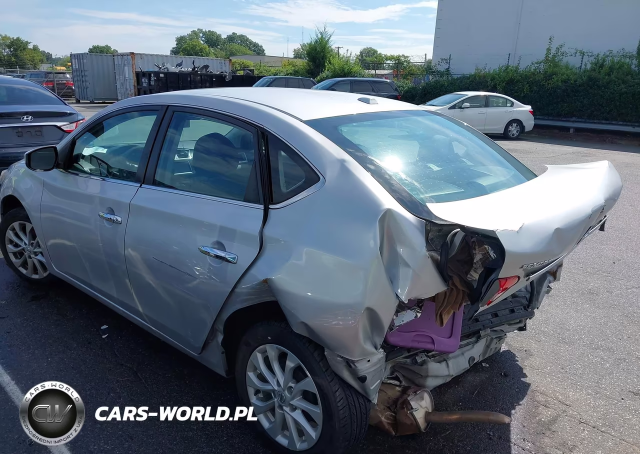 2019 Nissan Sentra Sv VIN:3N1AB7APXKY314835 - 3