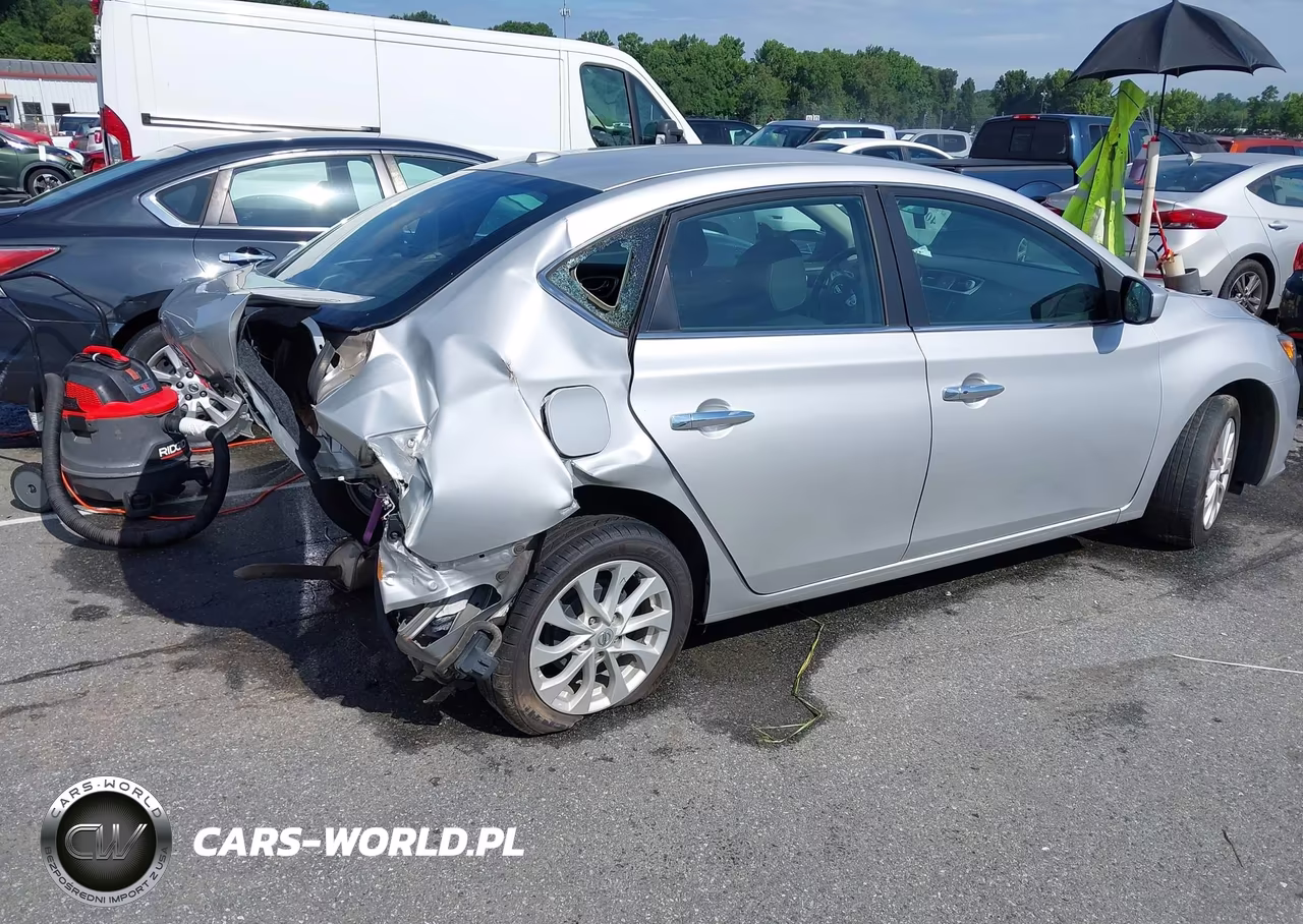 2019 Nissan Sentra Sv VIN:3N1AB7APXKY314835 - 4