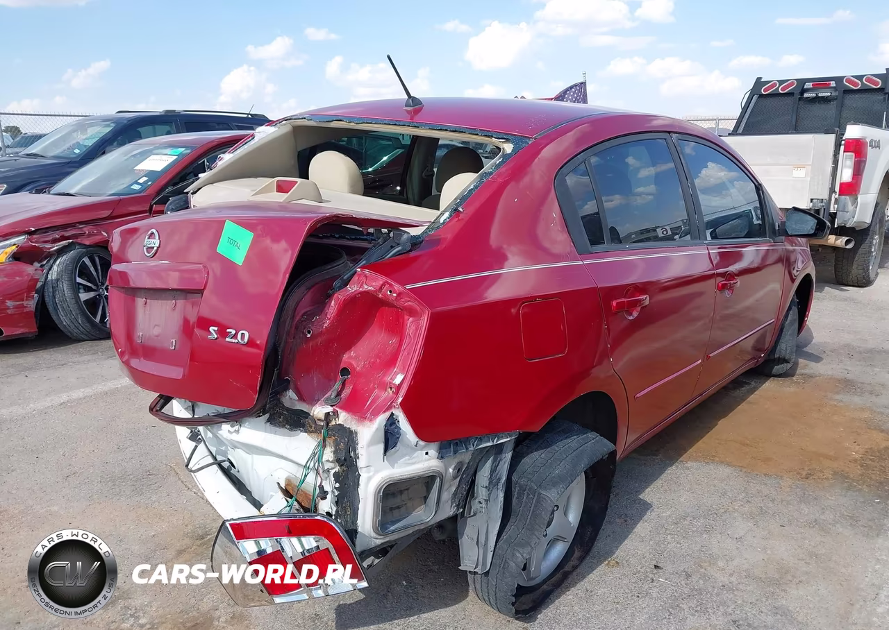 2007 Nissan Sentra 2.0S VIN:3N1AB61E97L661635 - 4