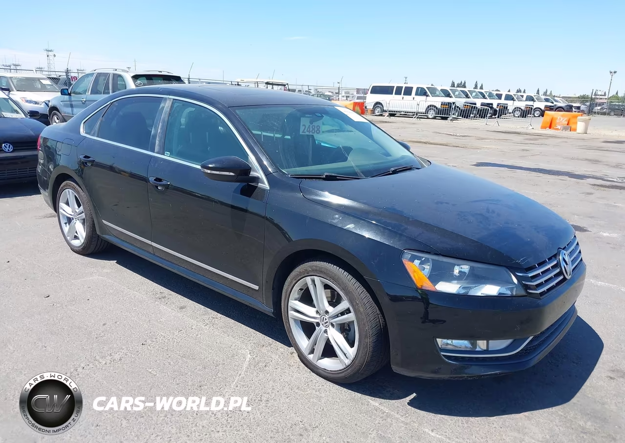 2012 Volkswagen Passat 2.0L Tdi Sel Premium
