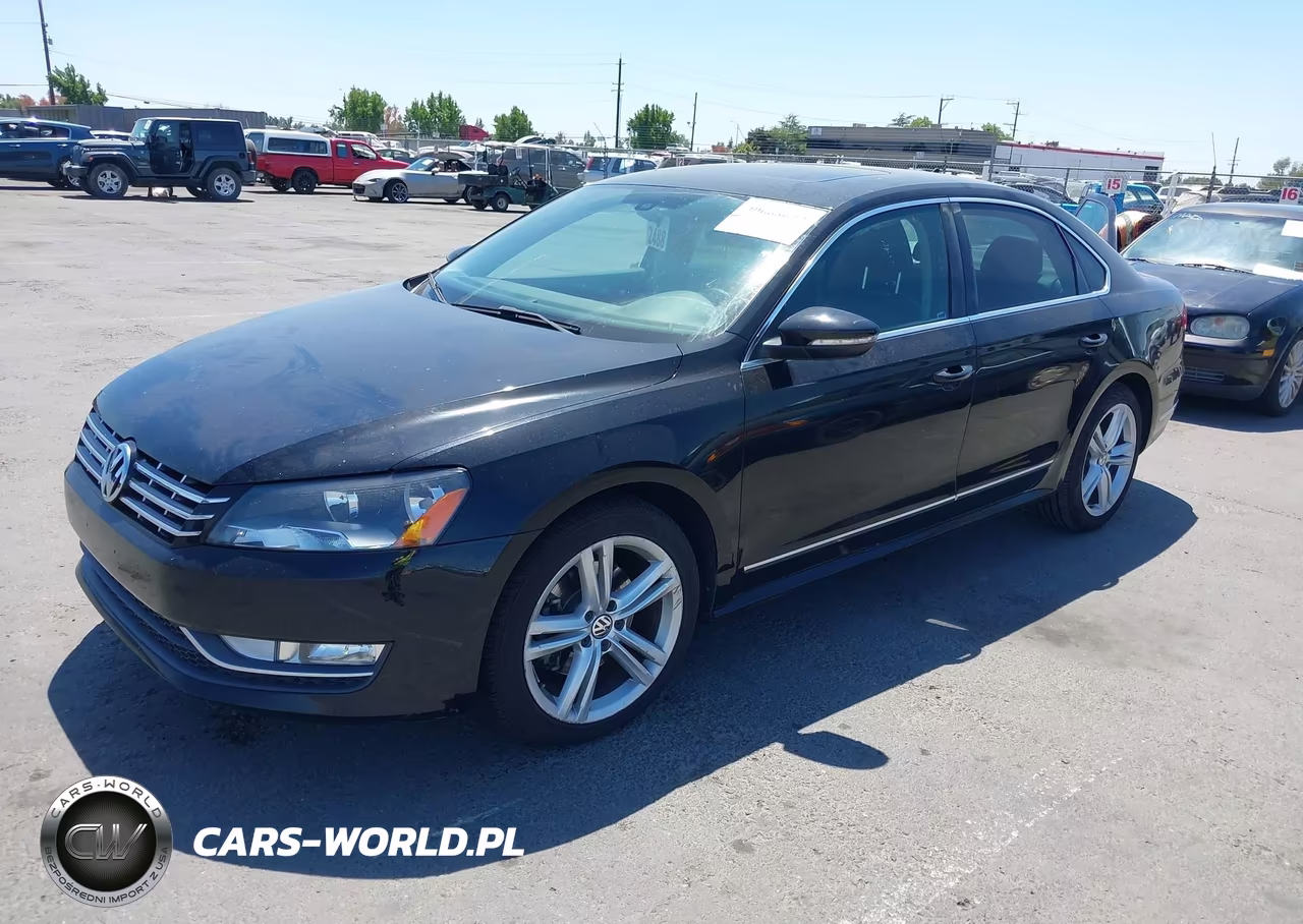 2012 Volkswagen Passat 2.0L Tdi Sel Premium VIN:1VWCN7A39CC088059 - 2