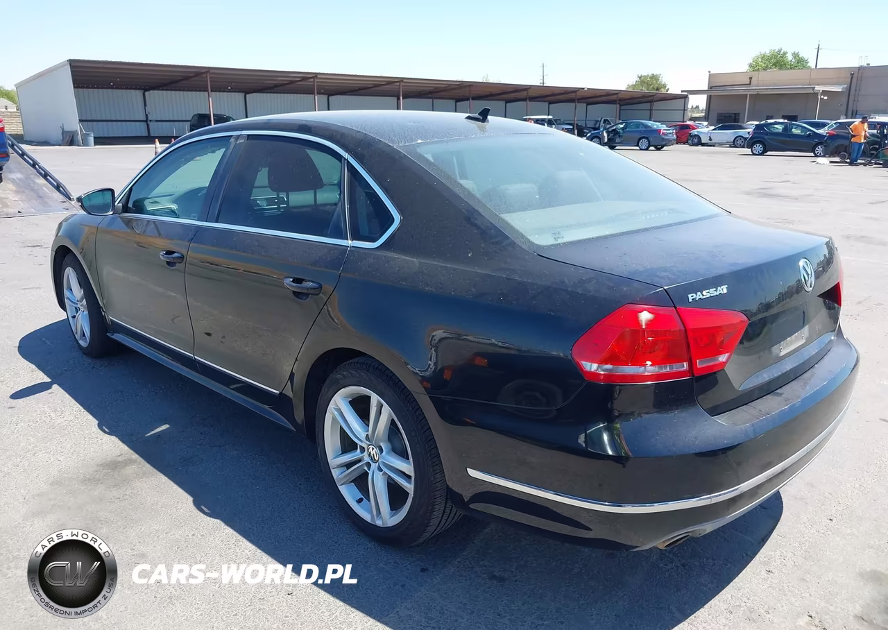 2012 Volkswagen Passat 2.0L Tdi Sel Premium VIN:1VWCN7A39CC088059 - 3