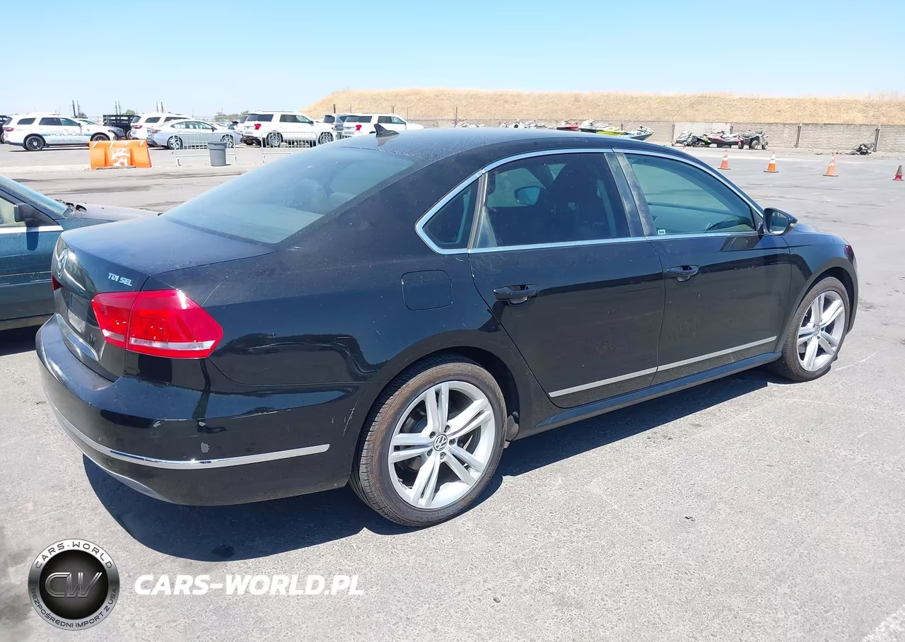 2012 Volkswagen Passat 2.0L Tdi Sel Premium VIN:1VWCN7A39CC088059 - 4