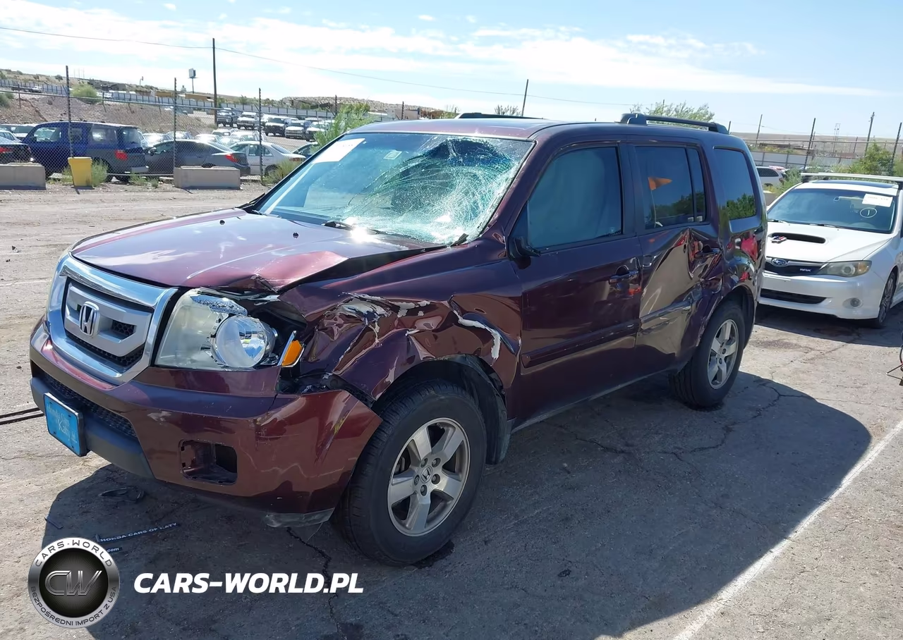 2011 Honda Pilot Ex-L VIN:5FNYF3H50BB004802 - 2