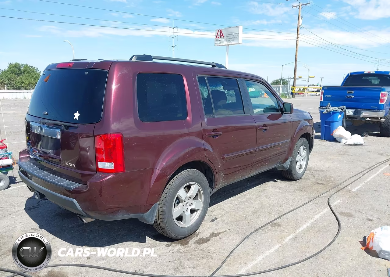 2011 Honda Pilot Ex-L VIN:5FNYF3H50BB004802 - 4