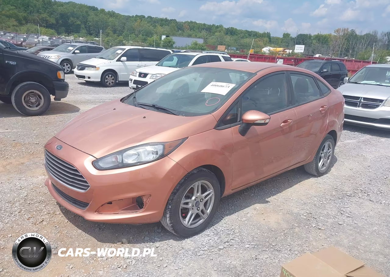 2017 Ford Fiesta Se VIN:3FADP4BJ2HM123405 - 2