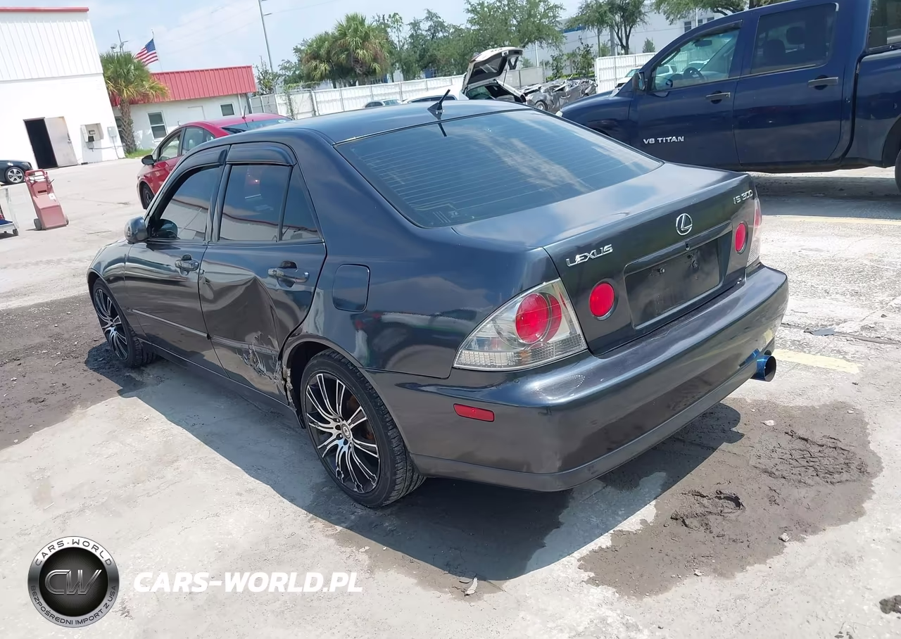 2001 Lexus Is 300 Base (A5) VIN:JTHBD182X10020166 - 3