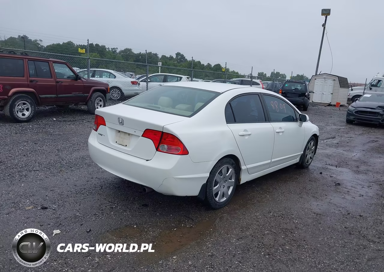 2008 Honda Civic Sdn Lx VIN:2HGFA16578H510807 - 4