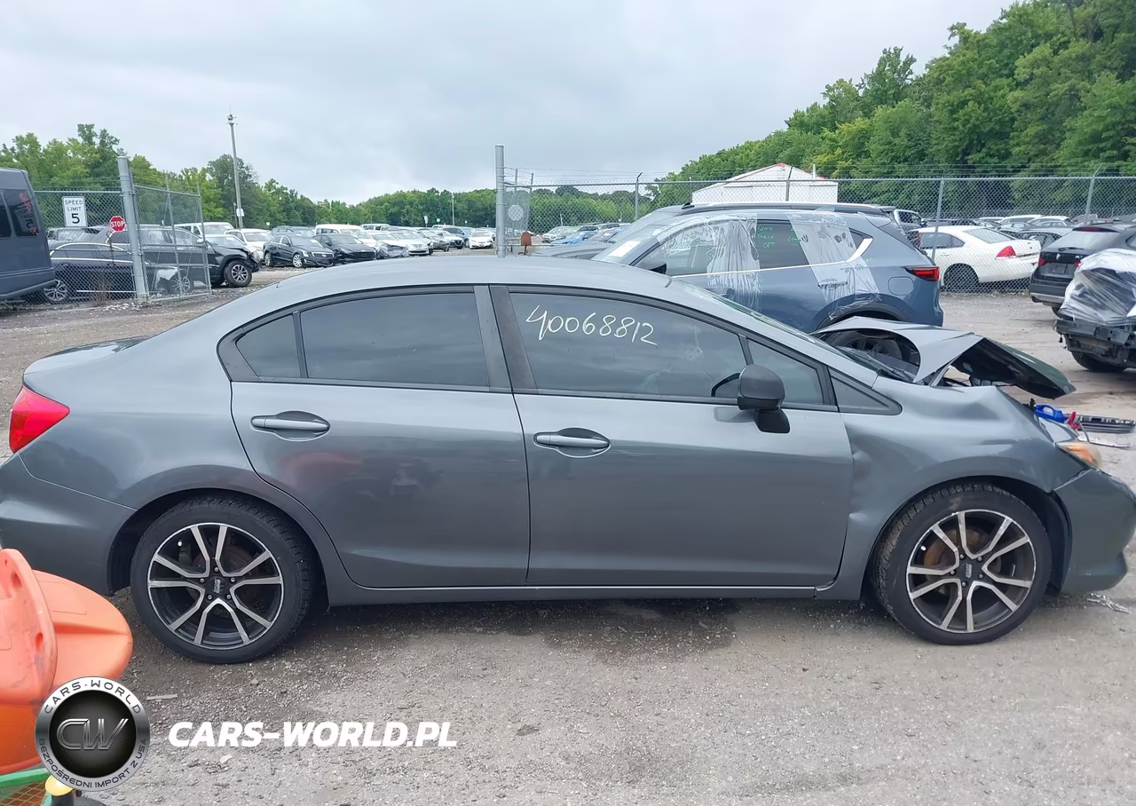 2012 Honda Civic Lx VIN:19XFB2F54CE361911 - 13