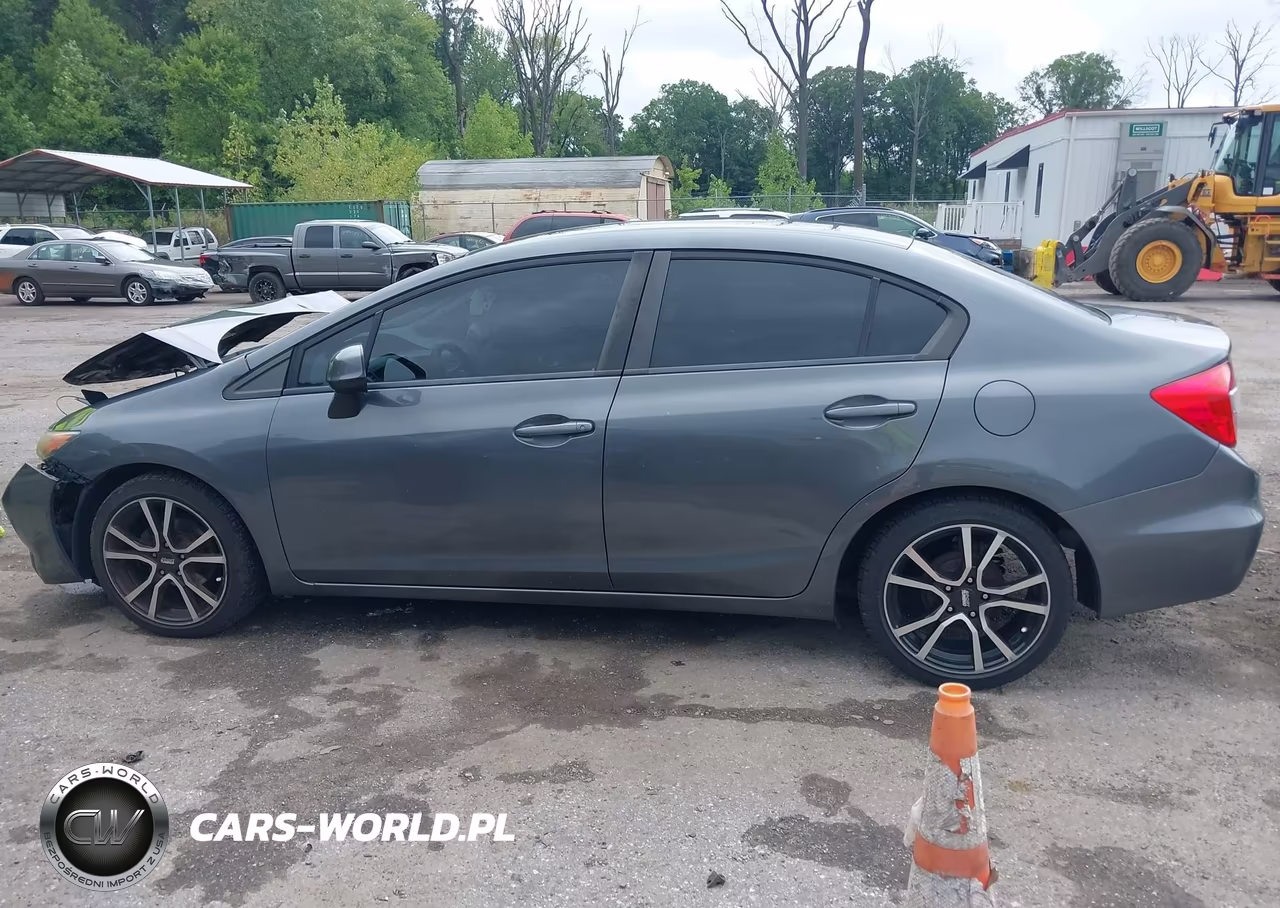 2012 Honda Civic Lx VIN:19XFB2F54CE361911 - 14