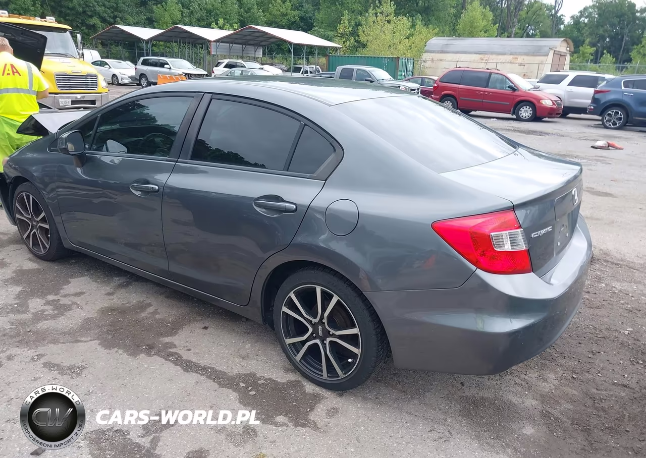 2012 Honda Civic Lx VIN:19XFB2F54CE361911 - 3