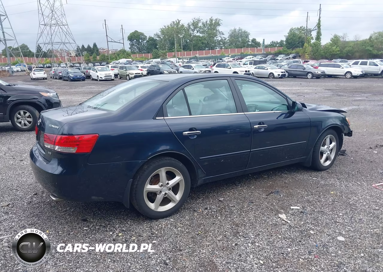 2006 Hyundai Sonata Gls V6-Lx V6 VIN:5NPEU46F06H022458 - 4