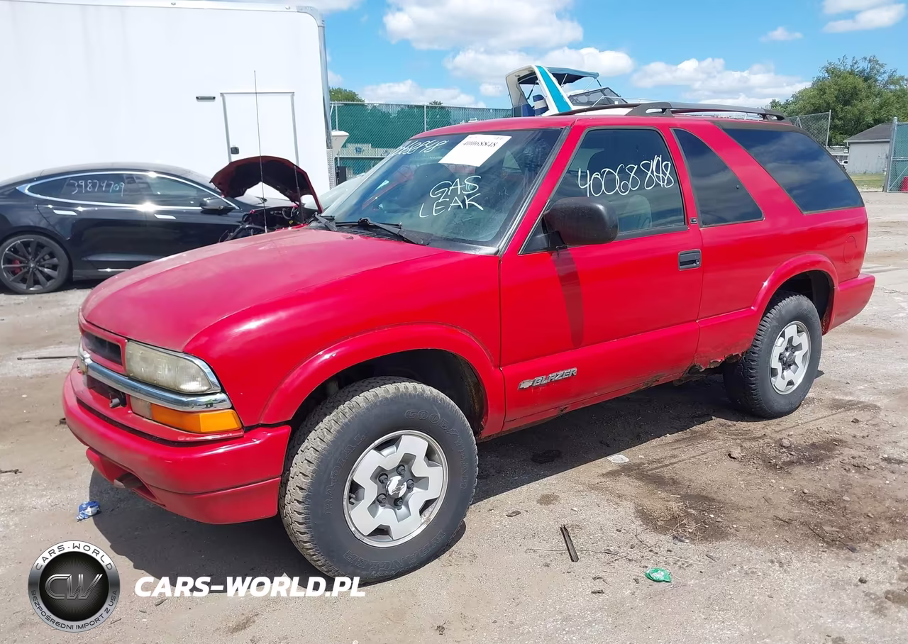 2002 Chevrolet Blazer Ls VIN:1GNCT18W92K195758 - 2