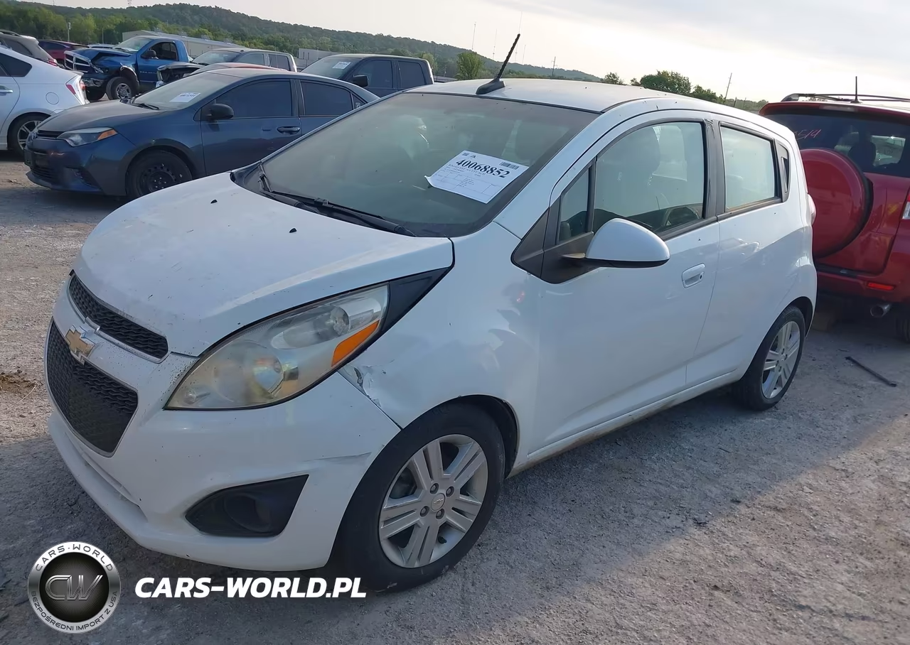2014 Chevrolet Spark 1Lt VIN:KL8CD6S92EC559645 - 2