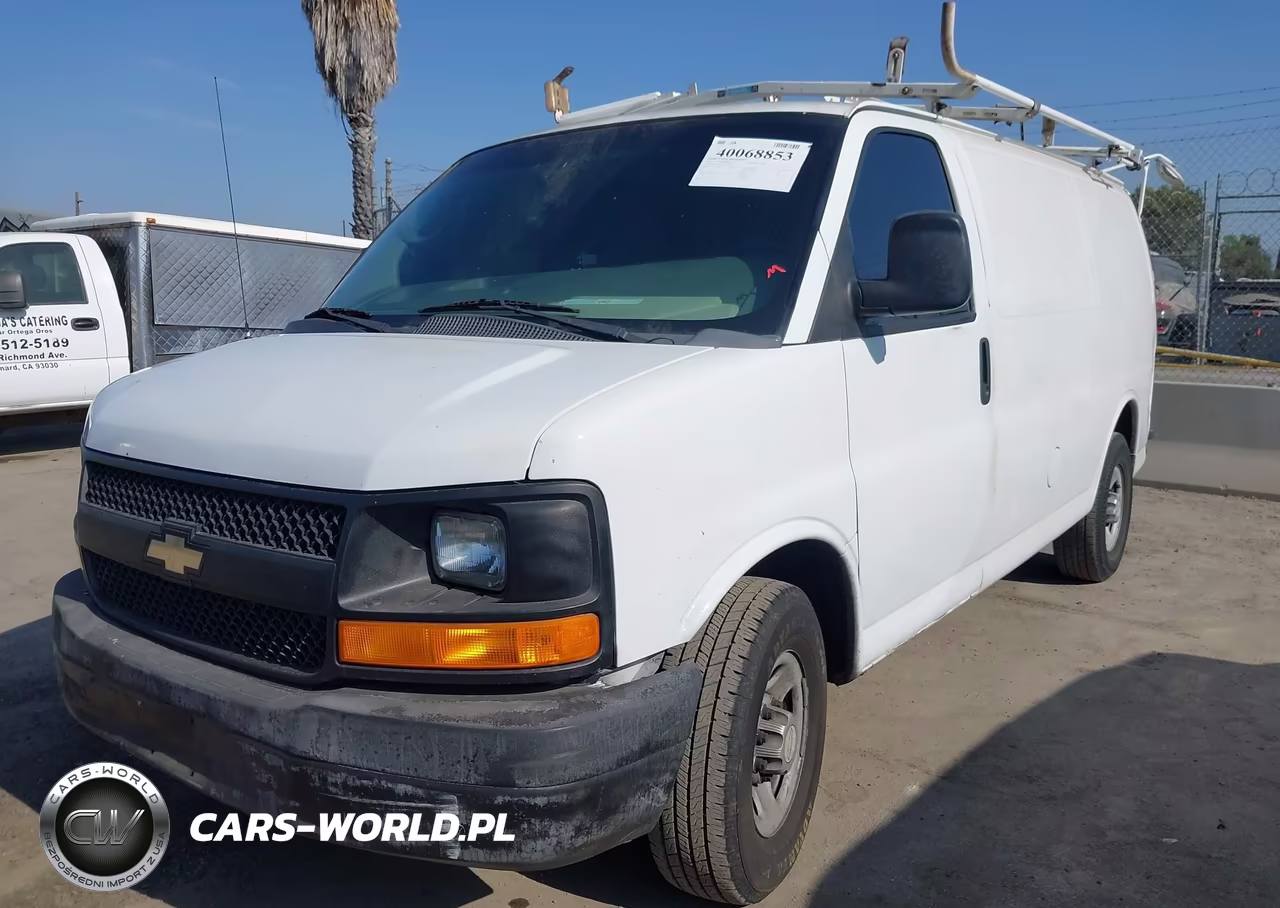 2012 Chevrolet Express 2500 Work Van VIN:1GCWGFCA6C1175011 - 2