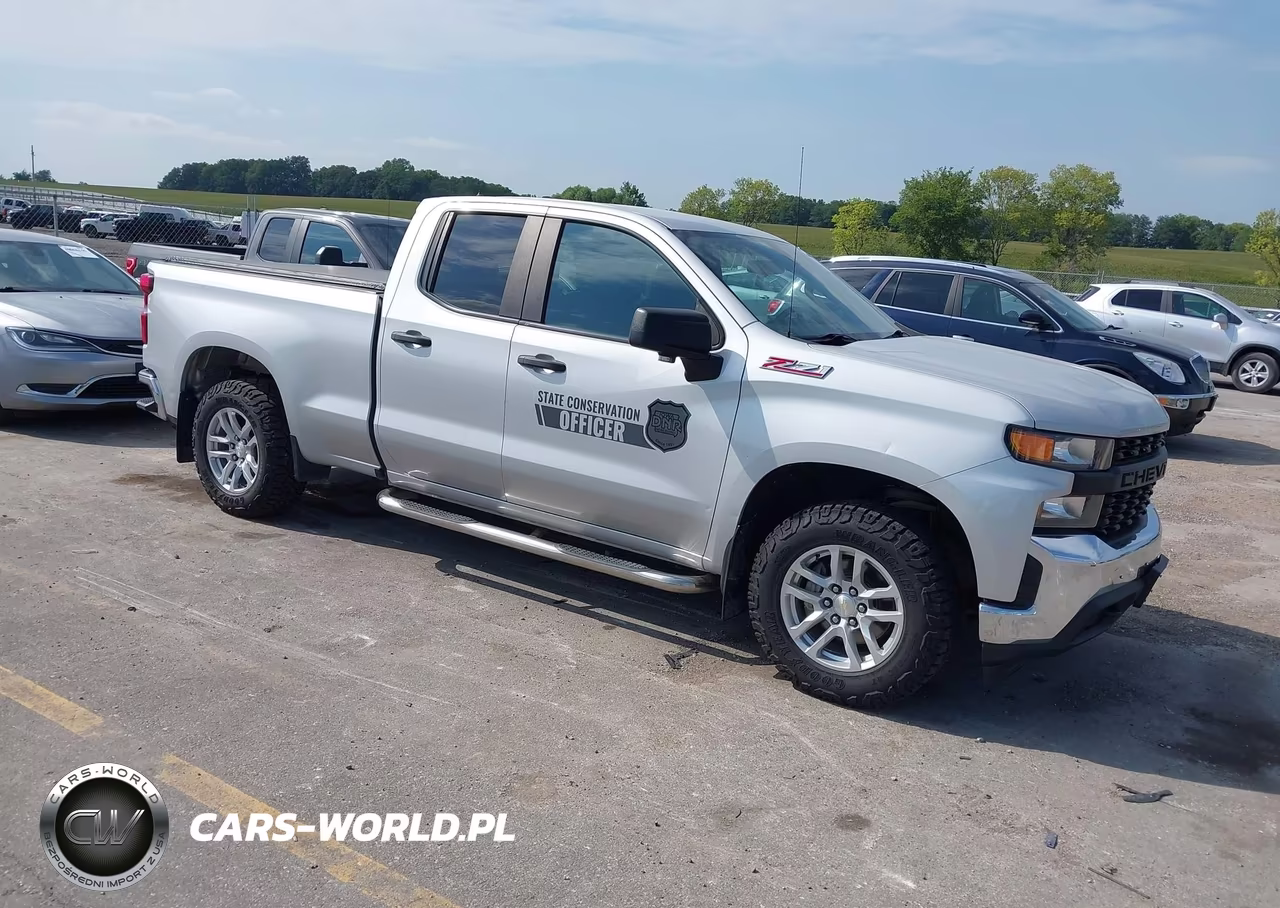 2020 Chevrolet Silverado 1500 4Wd Double Cab Standard Bed Wt