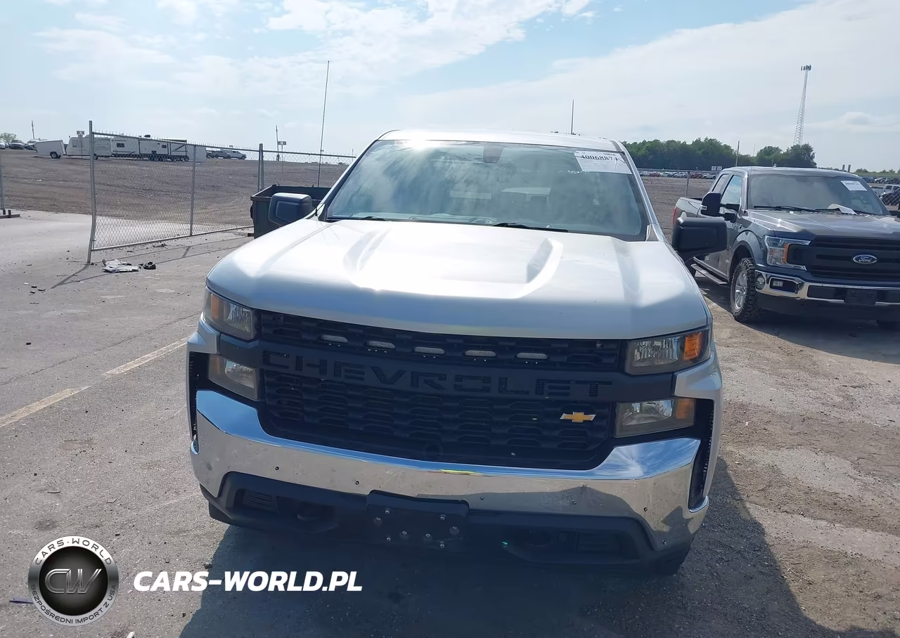 2020 Chevrolet Silverado 1500 4Wd Double Cab Standard Bed Wt VIN:1GCRYAEF4LZ196494 - 12