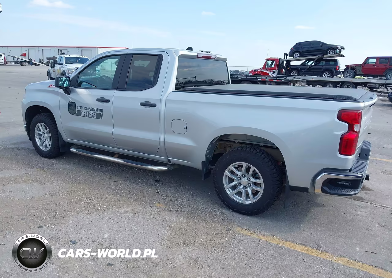 2020 Chevrolet Silverado 1500 4Wd Double Cab Standard Bed Wt VIN:1GCRYAEF4LZ196494 - 3