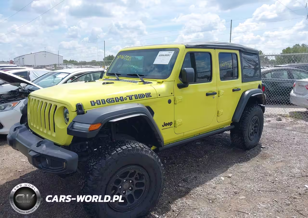 2023 JEEP WRANGLER 4-DOOR HIGH TIDE 4X4 VIN:1C4HJXDG5PW693865 - 2