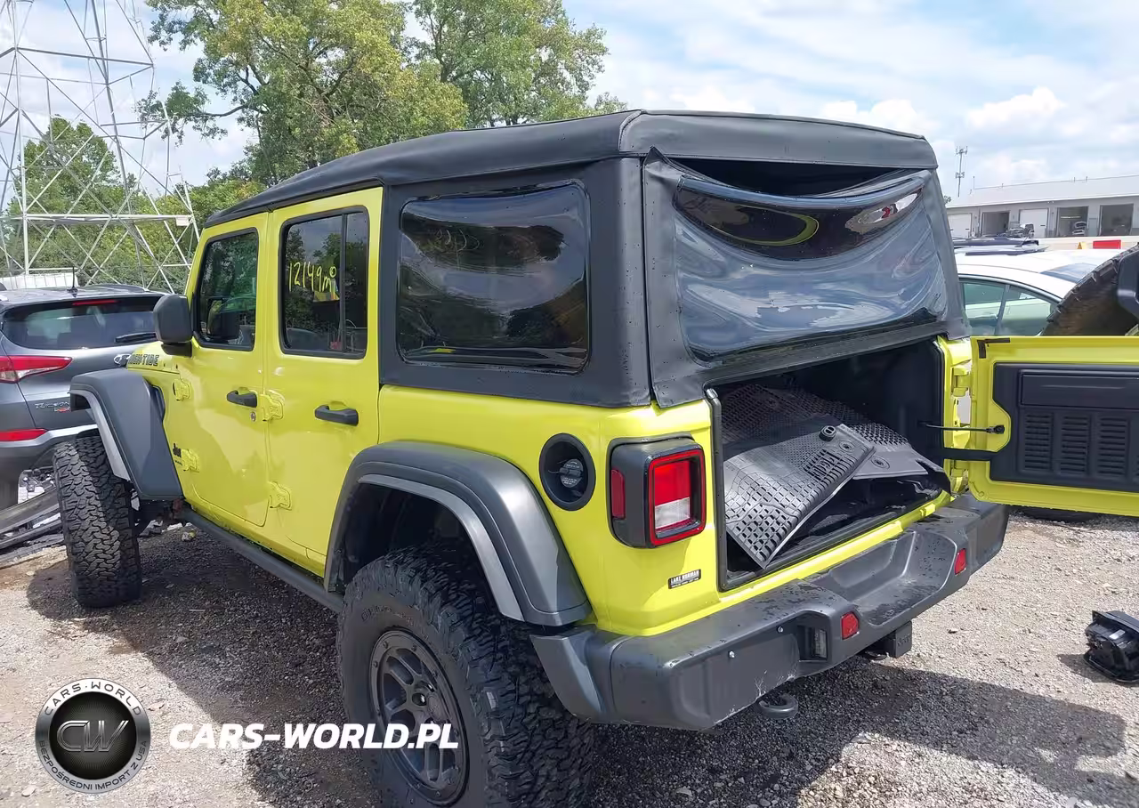 2023 JEEP WRANGLER 4-DOOR HIGH TIDE 4X4 VIN:1C4HJXDG5PW693865 - 3