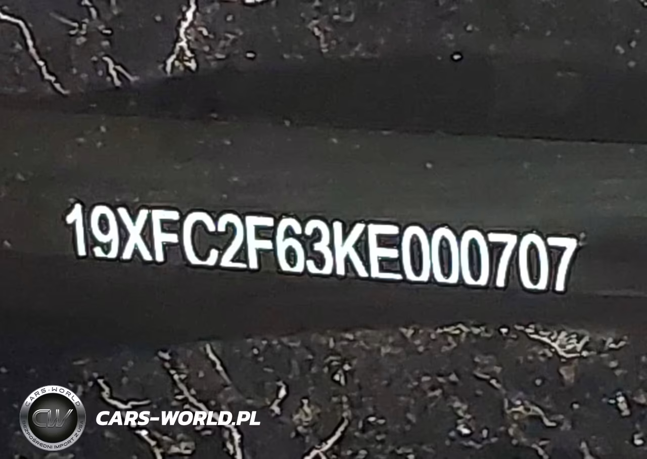 2019 Honda Civic Lx VIN:19XFC2F63KE000707 - 9