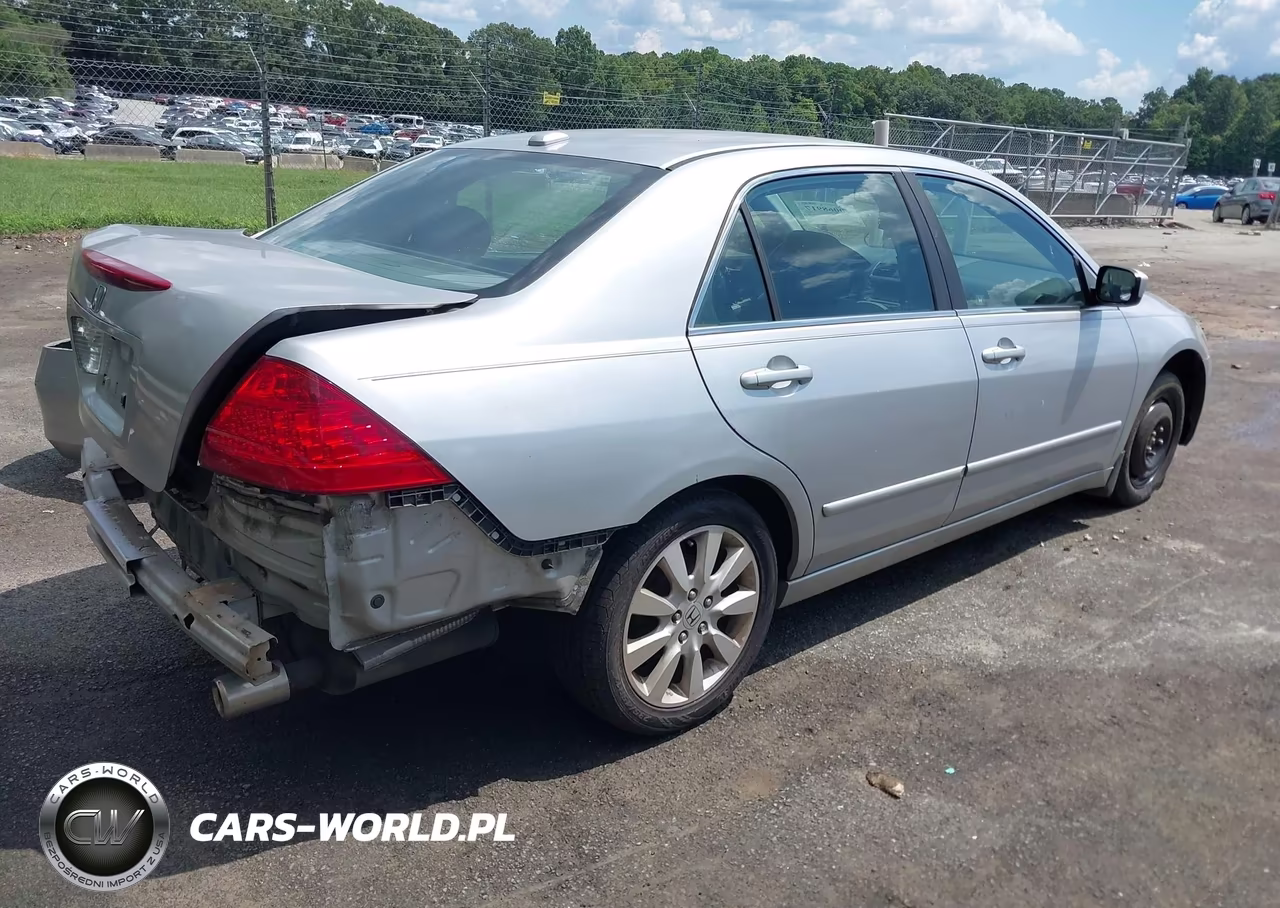 2007 Honda Accord 3.0 Ex VIN:1HGCM66527A064828 - 4
