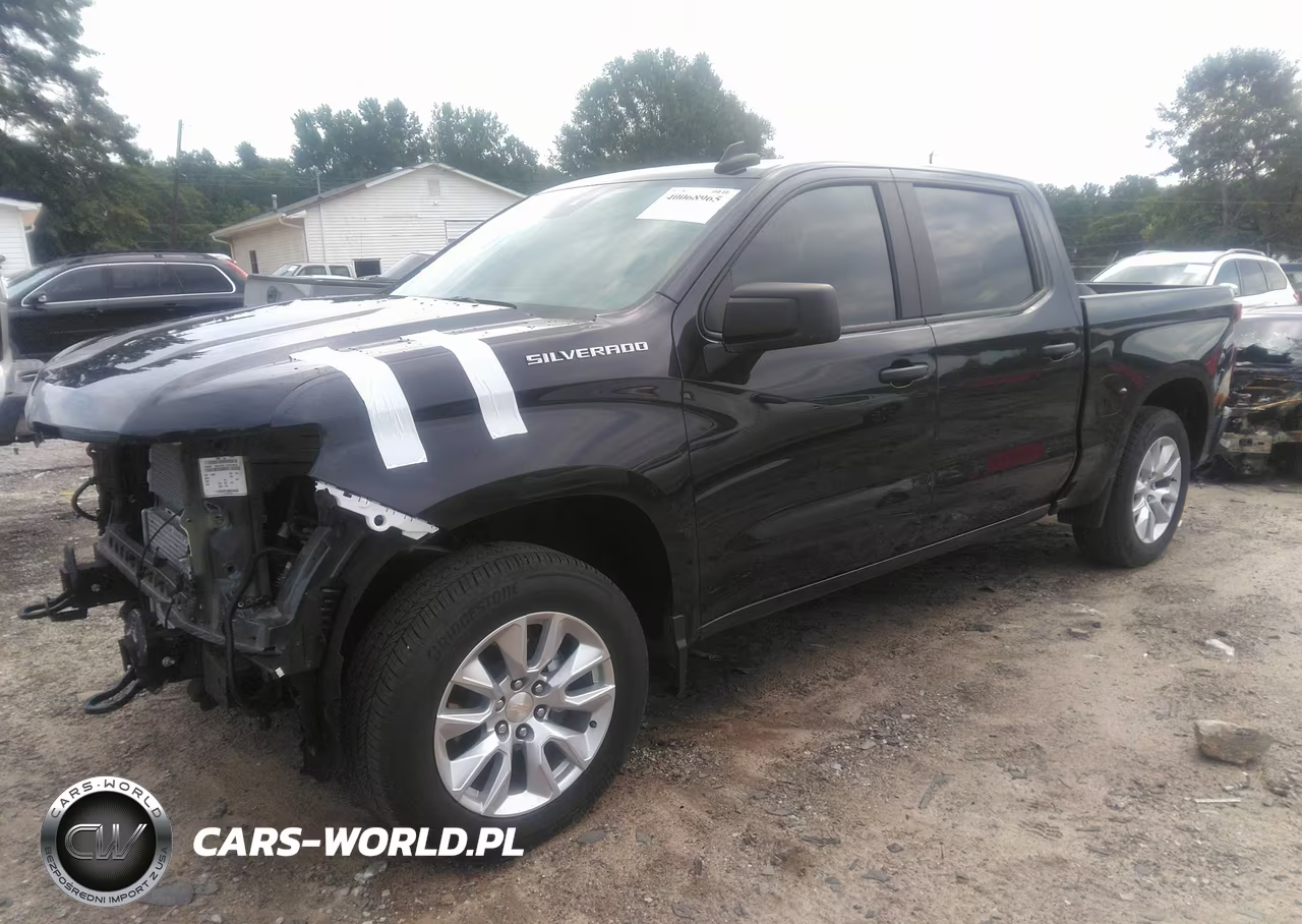 2023 Chevrolet Silverado 1500 2Wd Short Bed Custom VIN:3GCPABEK5PG147163 - 2