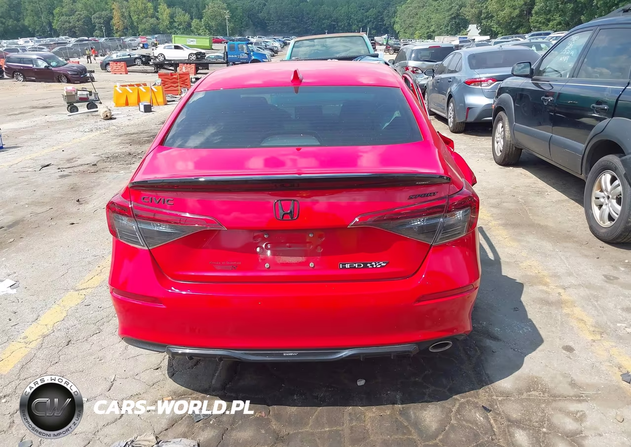 2022 Honda Civic Sport VIN:2HGFE2F5XNH596314 - 16