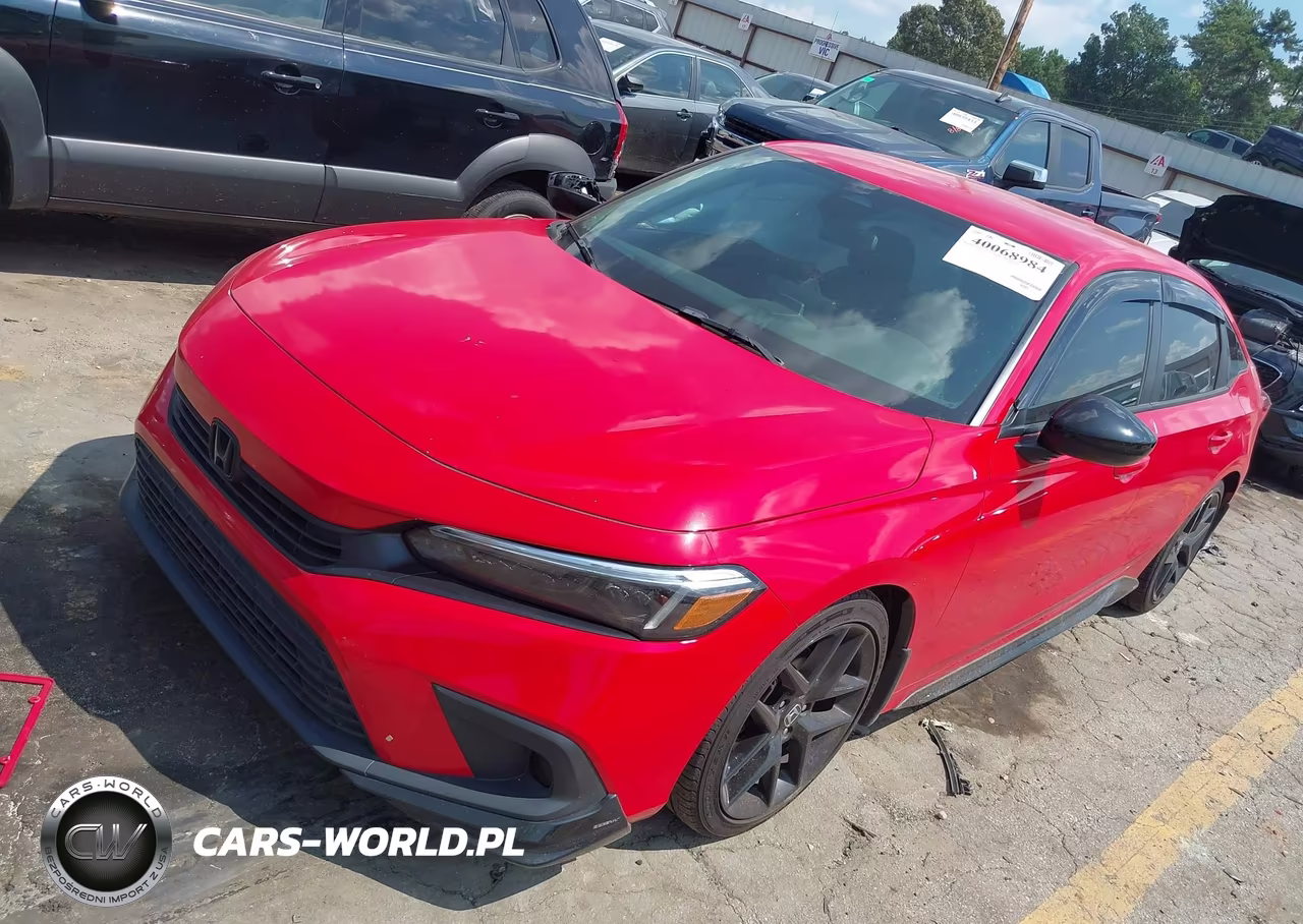 2022 Honda Civic Sport VIN:2HGFE2F5XNH596314 - 2