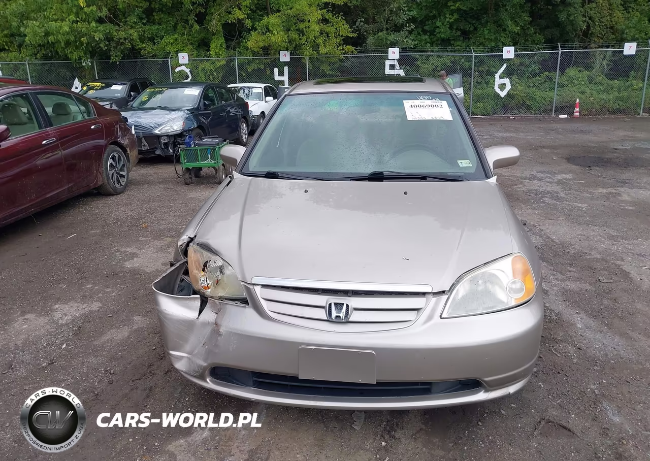 2002 Honda Civic Ex VIN:1HGES26802L057536 - 12