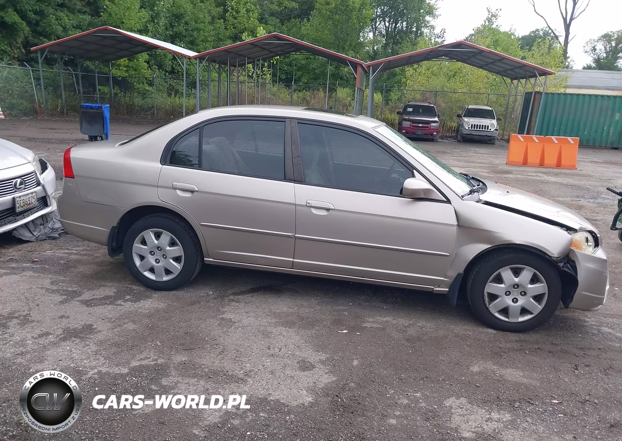 2002 Honda Civic Ex VIN:1HGES26802L057536 - 13