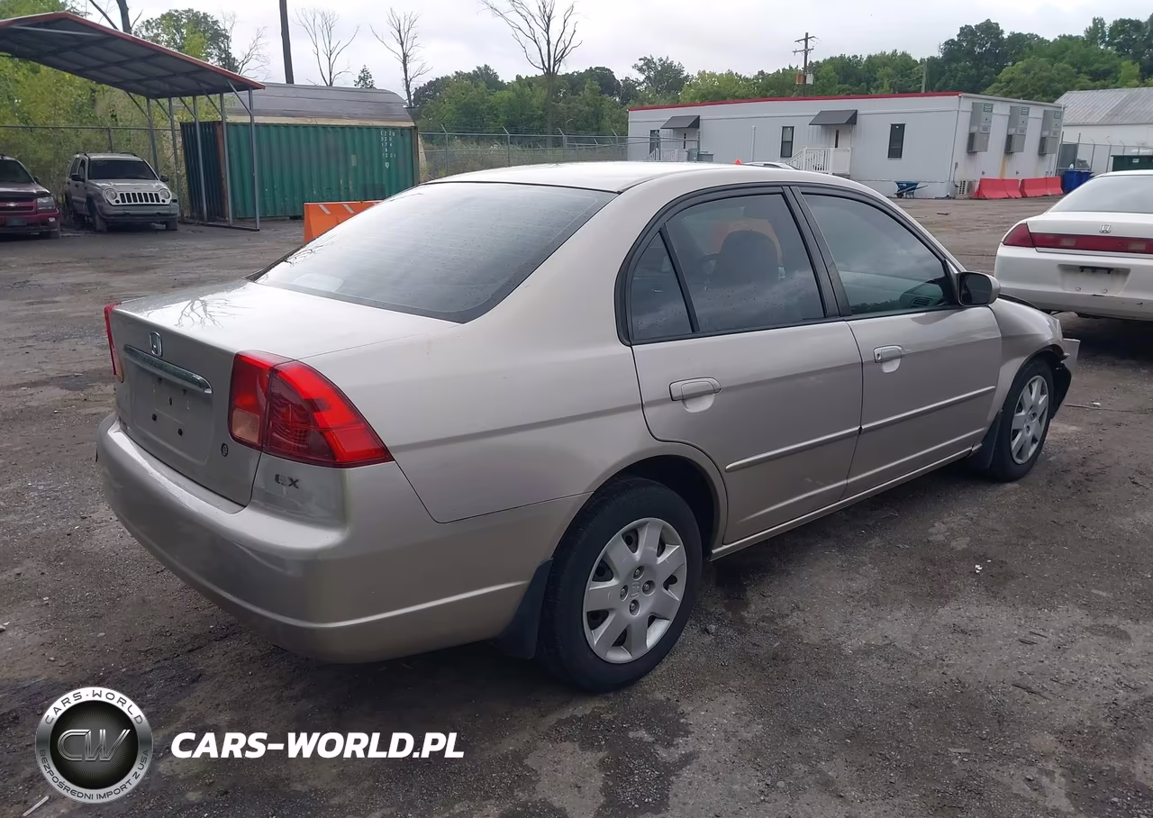 2002 Honda Civic Ex VIN:1HGES26802L057536 - 4