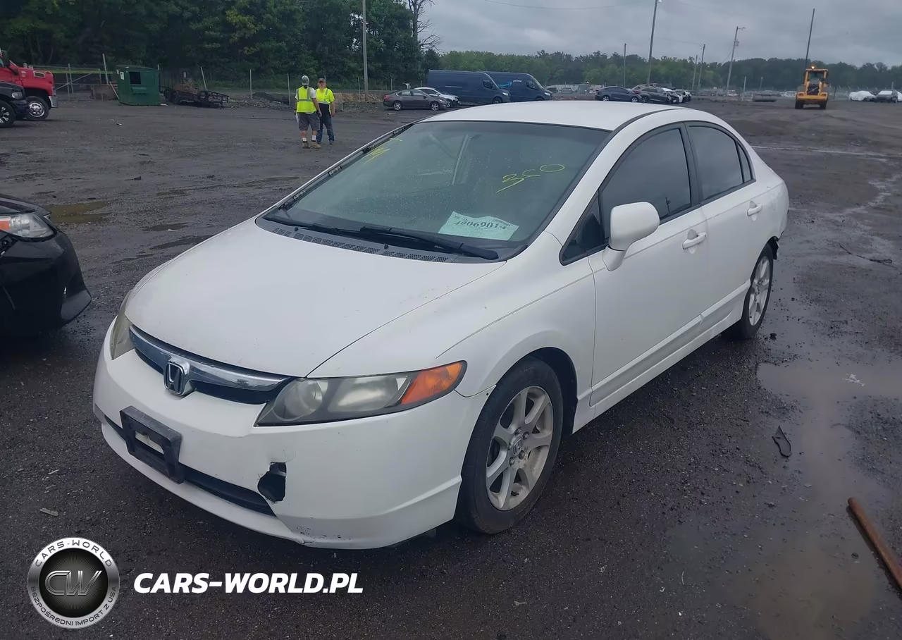 2007 Honda Civic Lx VIN:1HGFA16587L106593 - 2