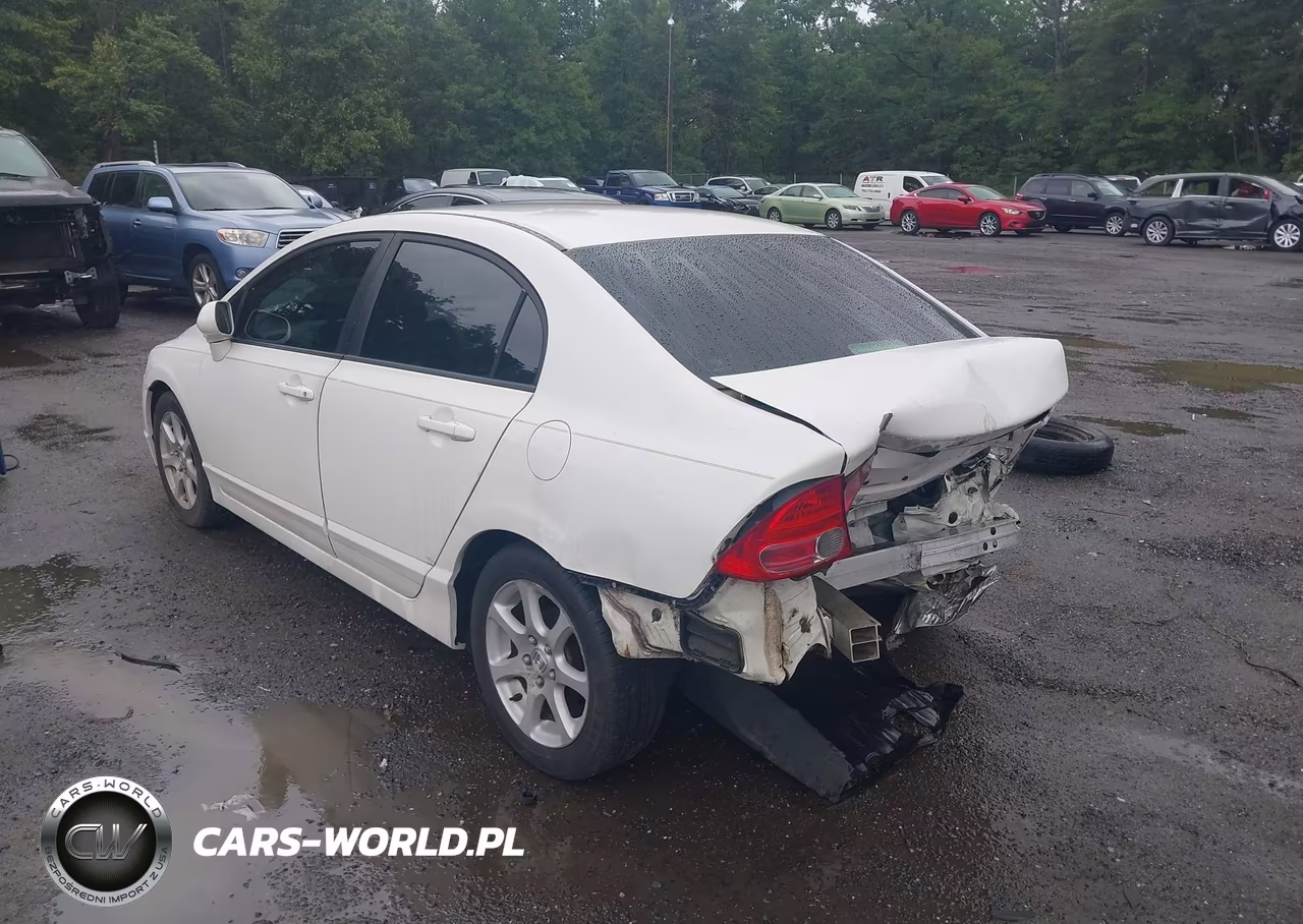 2007 Honda Civic Lx VIN:1HGFA16587L106593 - 3