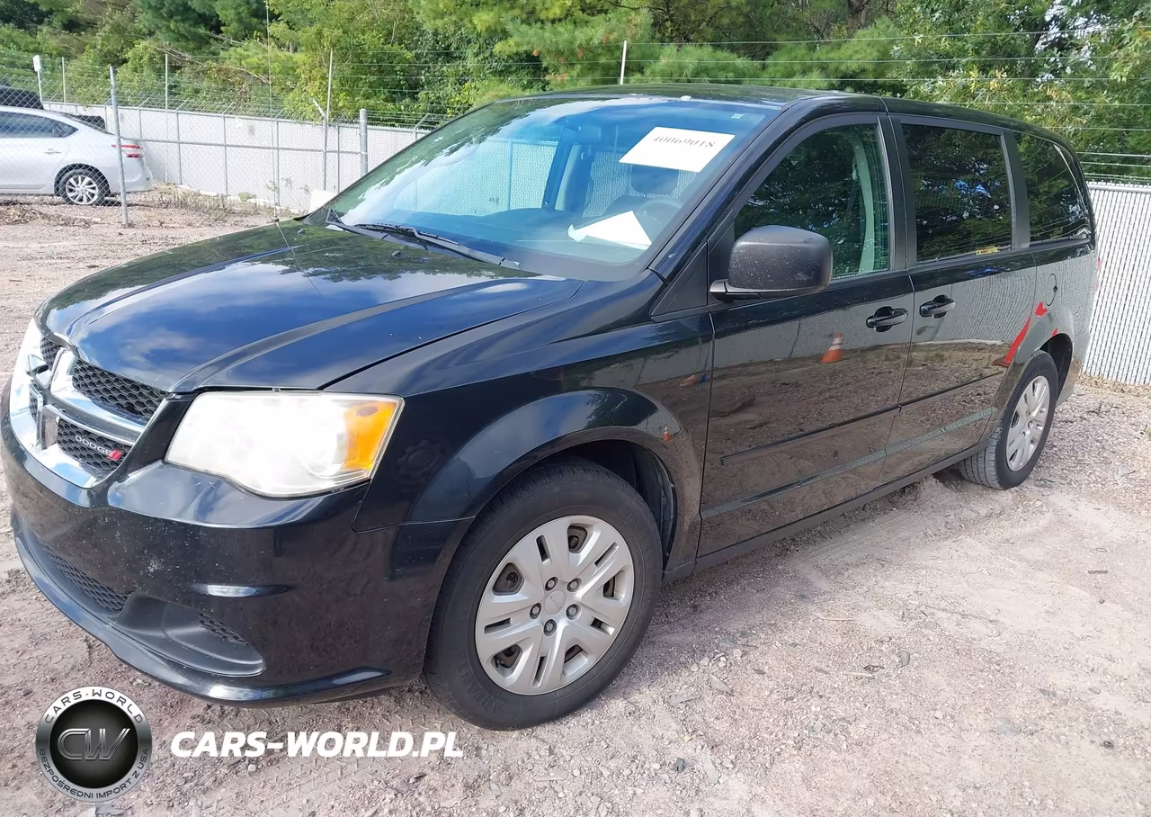 2014 Dodge Grand Caravan Se VIN:2C4RDGBGXER355012 - 2